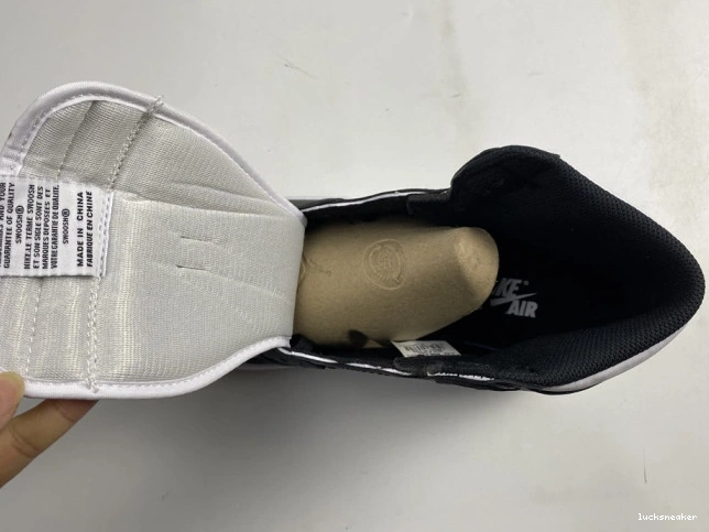 Reps LUCY 555088-010 White Retro (2014) Black Air Jordan 1 0629